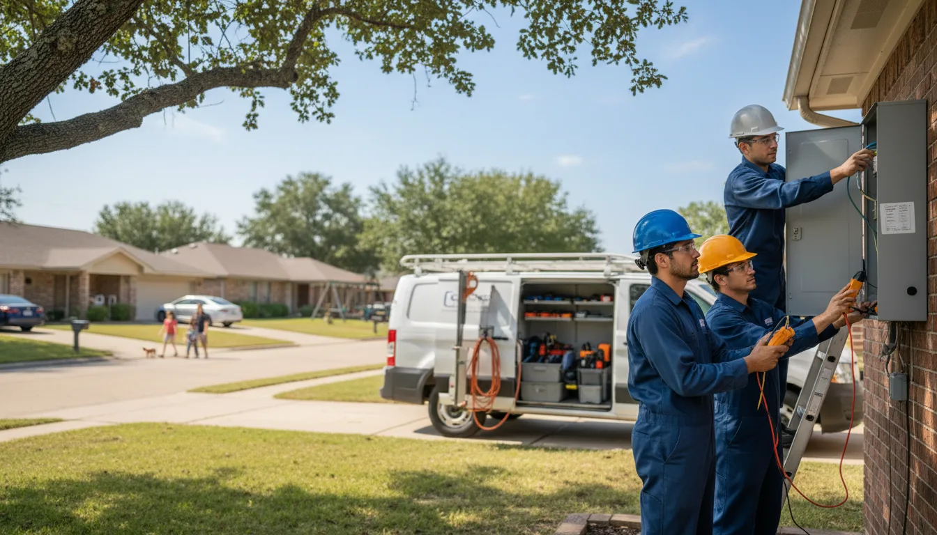 Certified electrician providing emergency electrical services in Aragon, GA